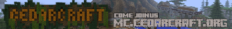 CedarCraft ** Join Your Community! ** 1.15.2  ** 8 years!