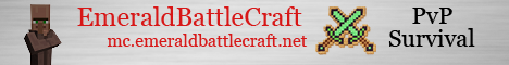EmeraldBattleCraft [Cracked] [PvP] [Raid] [1.15] - only for Pros