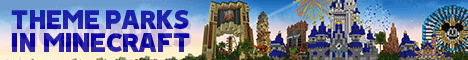 MCParks: Walt Disney World, Disneyland, Universal Studios, and Busch Gardens in Minecraft!