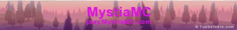 (!) MystiaMC (!) - Towny Survival Server!
