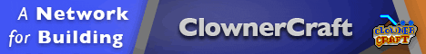 ✪ ClownerCraft: A Network for Building ✪  Building-based Ranks | No-PVP Survival | Creative | Contests