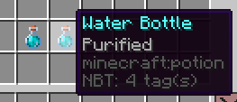 purified water