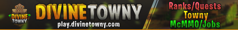 DivineTowny [1.15.2] - Quests / Mcmmo + Jobs / Ranks