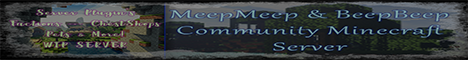 MeepMeep & BeepBeep's Community Minecraft Server