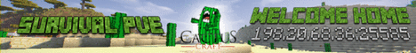 Vote for CactusCraft - Welcome Home.