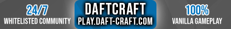 DaftCraft Whitelisted Community