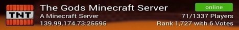 The Gods Minecraft Server