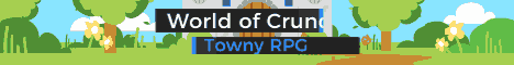 World of Crunch - Survival Towny RPG - Jobs - McMMO - Dungeons - Quests