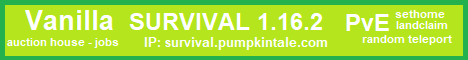 Vanilla Survival Multiplayer - Pumpkintale