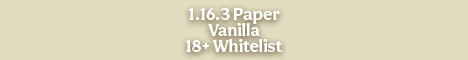 Glades • Whitelisted Vanilla 18+