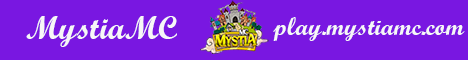 MystiaMC - The Best Minecraft Earth Towny Server!