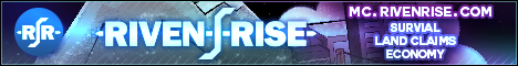 RivenRise - NEW! | Staff Wanted | SMP | Ranks | Economy