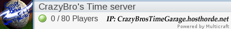 CrazyBro'sTimeGarage (CBTG) - Server