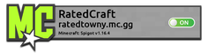 RatedCraft Towny Server (PLAYERS NEEDED)
