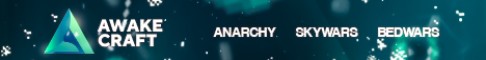 Awake Craft 1.8 - 1.16.4 Anarchy BedWars