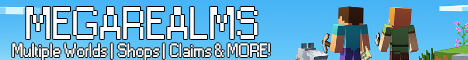 MegaRealms ► 1.17.1 ► Make Friends ► Survival ► Fresh World/New Server!
