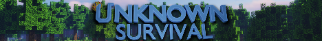 Unknown Survival - Custom Mobs, Items, Furniture, Terrain And More!