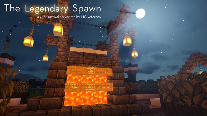 The Legendary Spawn - Survival - PVP - Greif - Stores - Random Events & more
