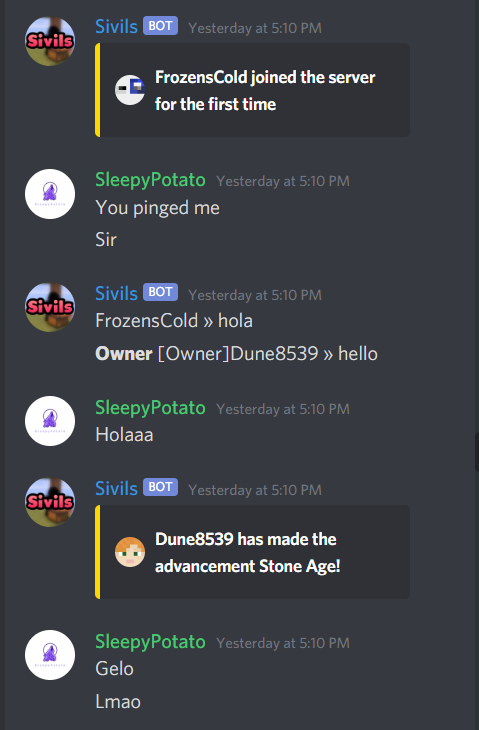 Sivils Minecraft Server