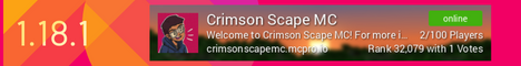 Crimson Scape Minecraft