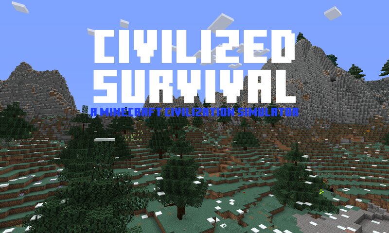 (Open Beta) Civilized Survival - Minecraft Civilization Simulator