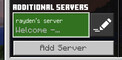 Rayden’s server