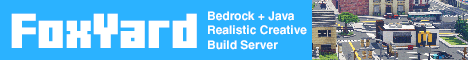 FoxYard Bedrock Realistic Build Server