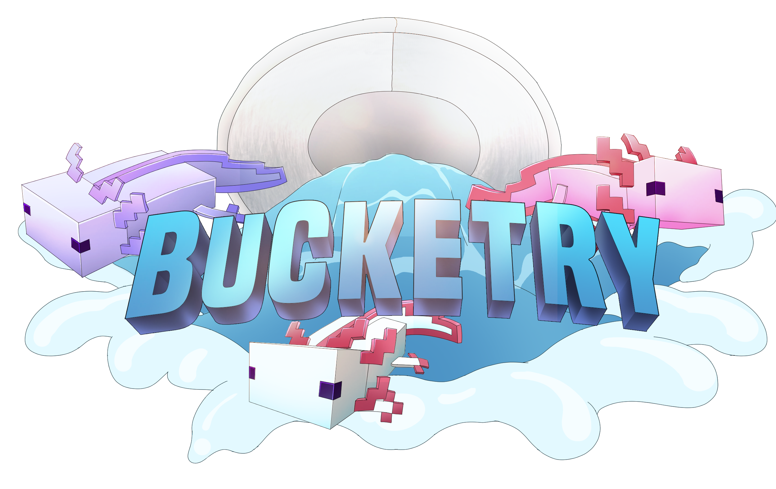 Bucketry Minecraft Survival - Custom Enchants, Shops, Ranks, Claiming, Vote/Envoy Crates, Quests, and Much More~ [1.19.2 Java] Minecraft Server