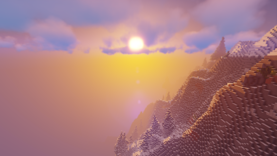 the mountain is so tall that it makes you want to join the server