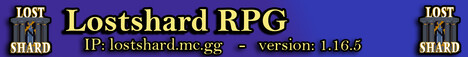 Lostshard RPG [Custom] [Magic] [Spells] [Skills] [PvP] [SMP] [1.16.5]
