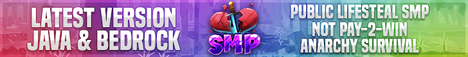 Heart Steal SMP - PUBLIC LIFE STEAL SMP