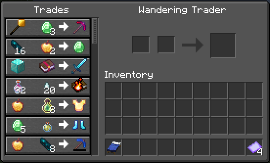 Overhauled Wandering Trader