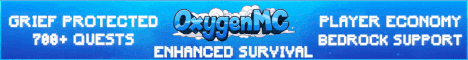 OxygenMC - Unique Enhanced Survival Experience