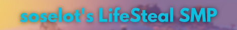 soselots Lifesteal SMP