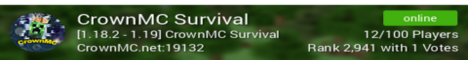 CrownMC Survival