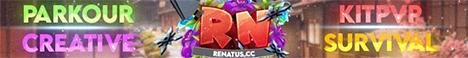 🏆 BEST Parkour Around! 🏆 | 🌎 Join Over 1,000,000 Unique Players 🌎 | 🛡️ Renatus Network 🛡️