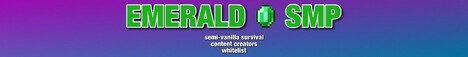 Emerald SMP [SMP] {semi-vanilla} {1.20.1}{Whitelisted}{Hermitcraft-like server}