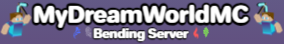 MyDreamWorldMC 1.20.4 BENDING, JOBS, TOWNY