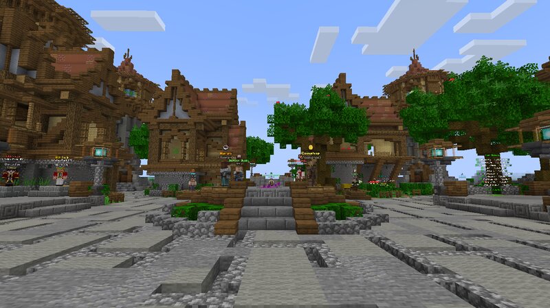 The Towny [SMP] [Semi-vanilla]  {Java & Bedrock} {Towny} {Jobs} {Quests} {Dungeons}