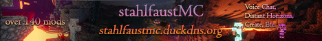 stahlfaustMC | 1.20.1 Fabric | Survival / Factions | Over 140 Mods