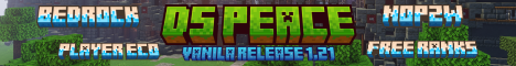 DSPeaceSMP / New Survival 1.21 Hermit Craft like SMP with a twist and a danger to your world!